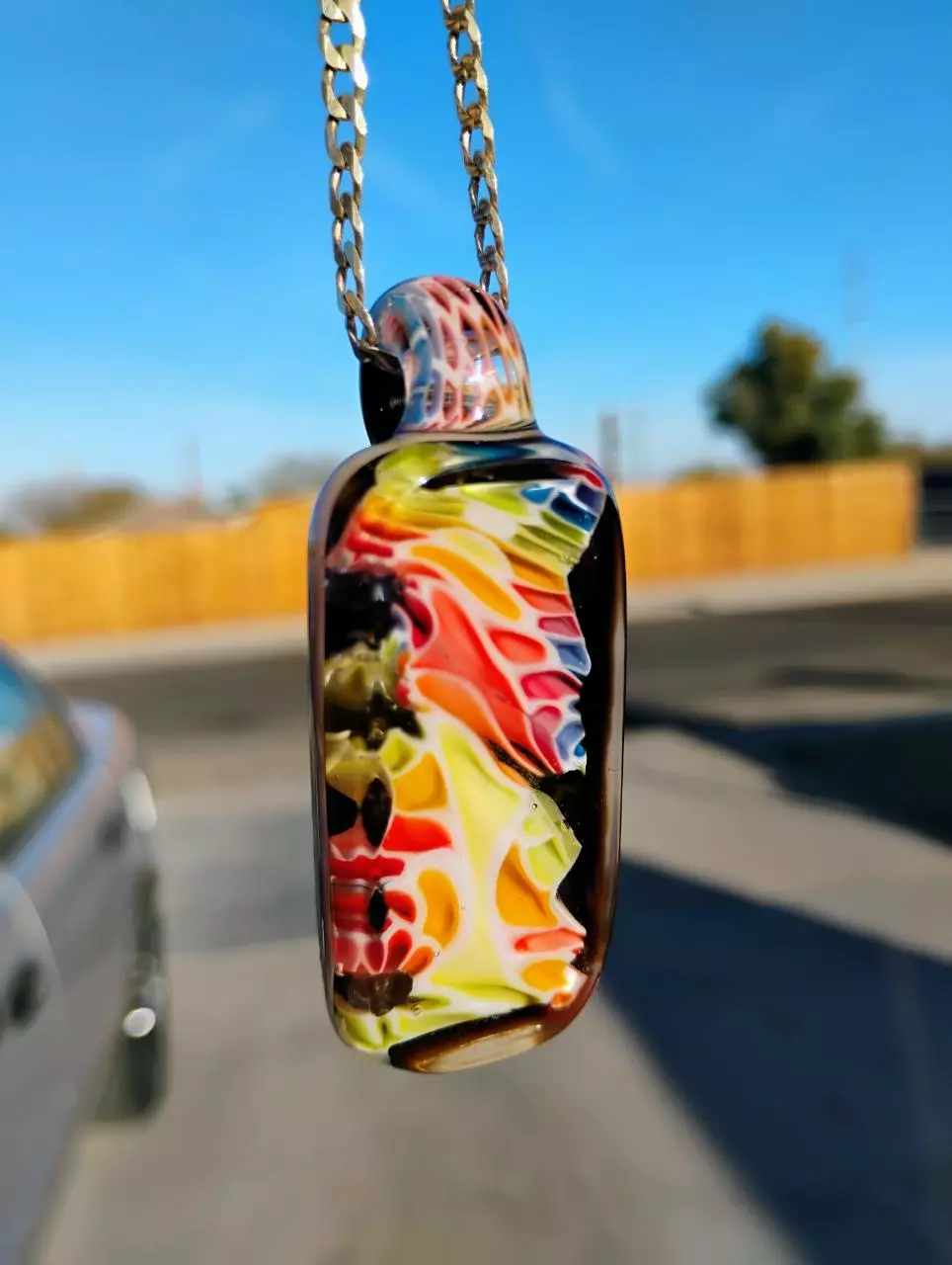 Faceted milli pendant thumbnail