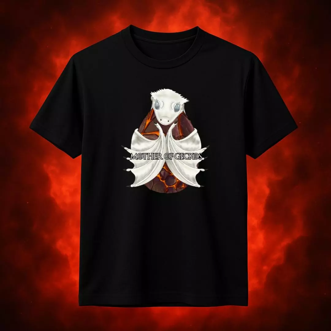 Crested Gecko Dragon Egg T-shirt thumbnail