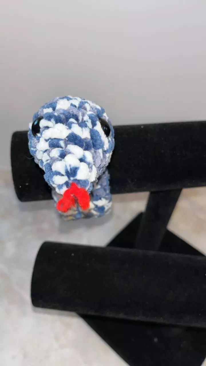 Snake Slap Bracelet~Blue thumbnail
