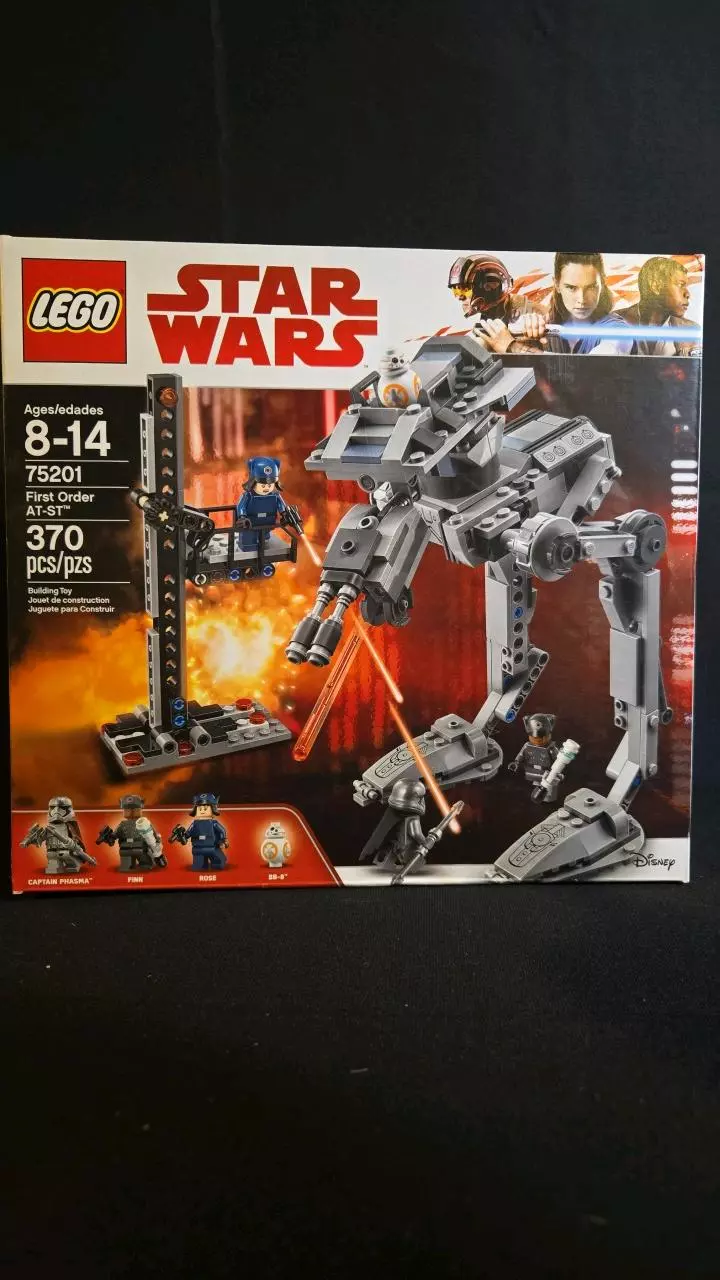 LEGO 75201 First Order AT‑ST – NEW & SEALED | Retired Star Wars + 4 Minifigs thumbnail