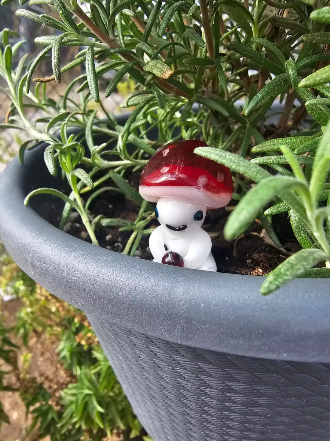 Large mushroom buddy pot pal thumbnail