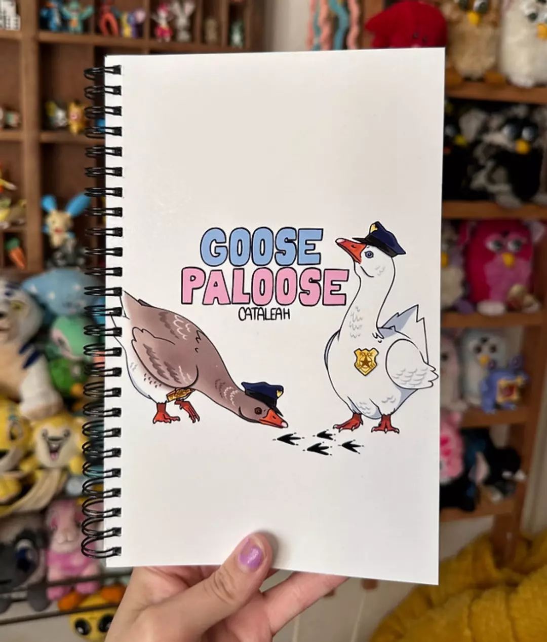 SIGNED Goose Paloose Sketchbook / Journal + CatAleah’s Signature! thumbnail