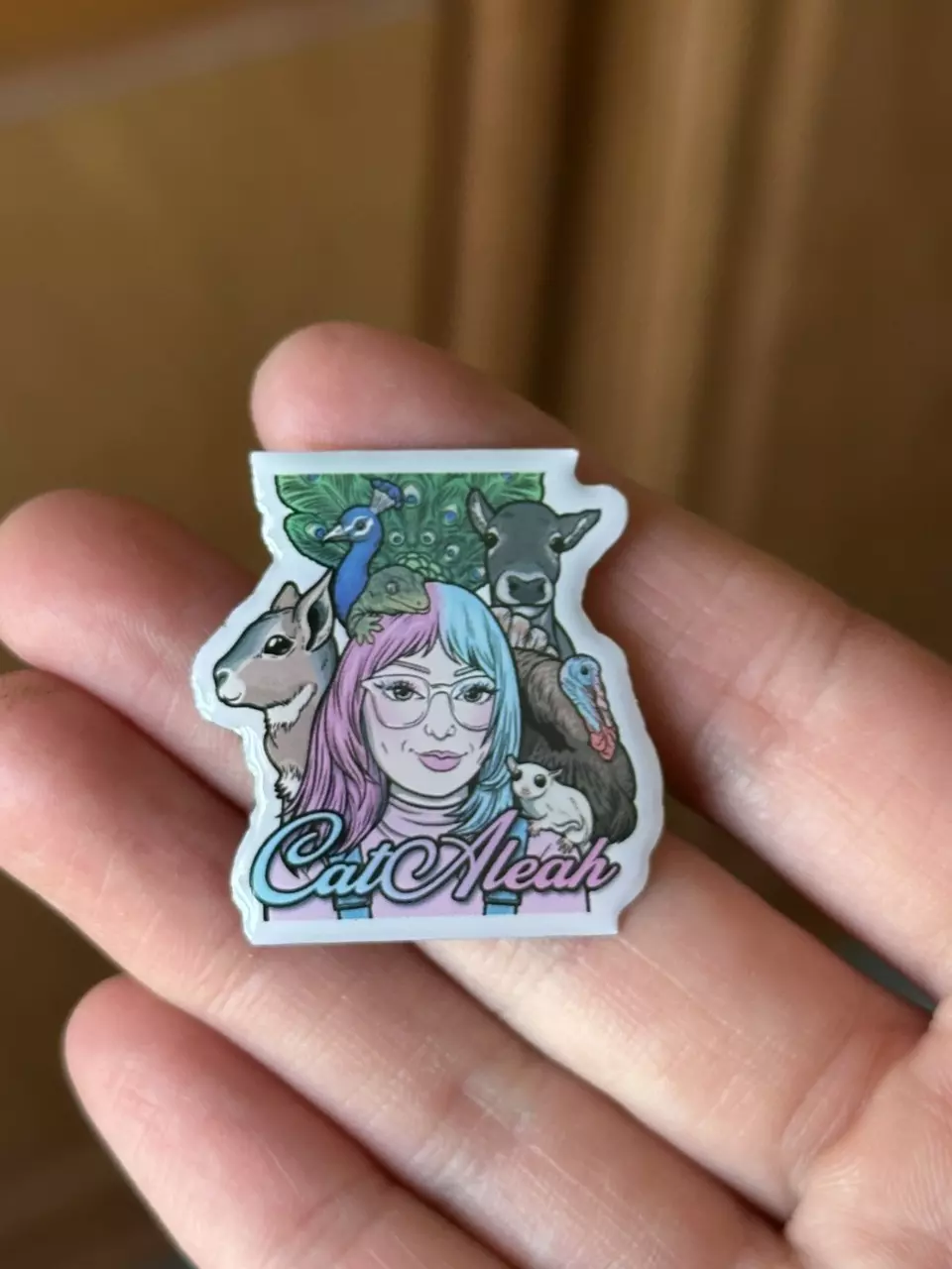 x1 CatAleah LIMITED EDITION Pin thumbnail