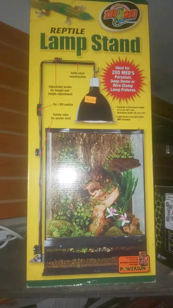 Reptile lamp stand thumbnail
