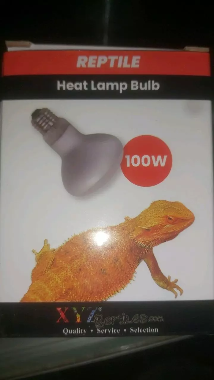 Reptile heat 100w bulb thumbnail