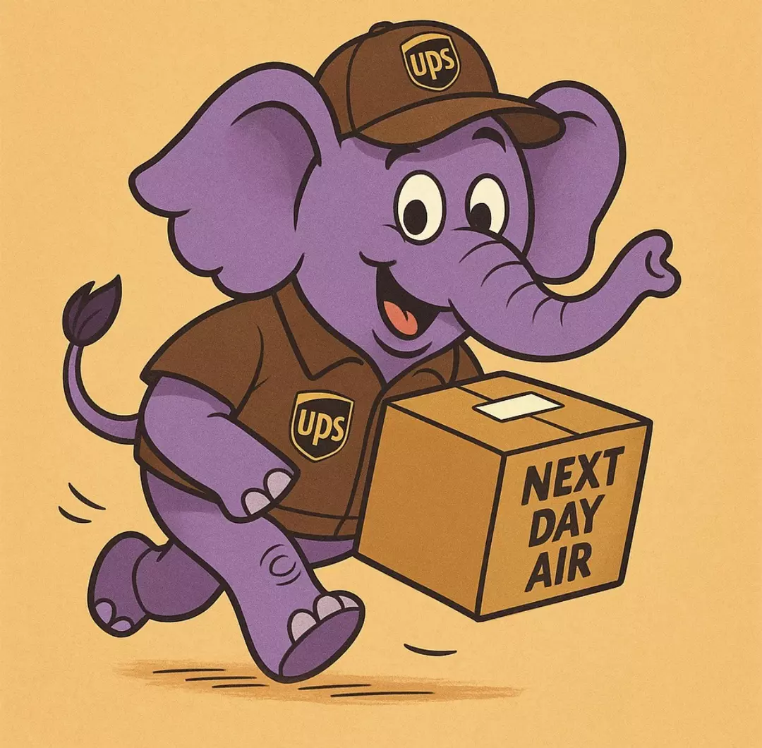 UPS next day XL box upgrade thumbnail