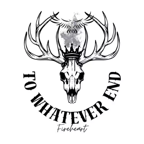 2.5”x2.5” STICKER: To Whatever End Fireheart thumbnail