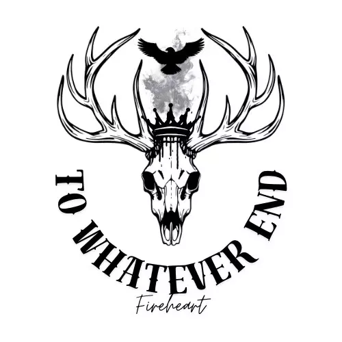 2.5”x2.5” STICKER: To Whatever End Fireheart thumbnail