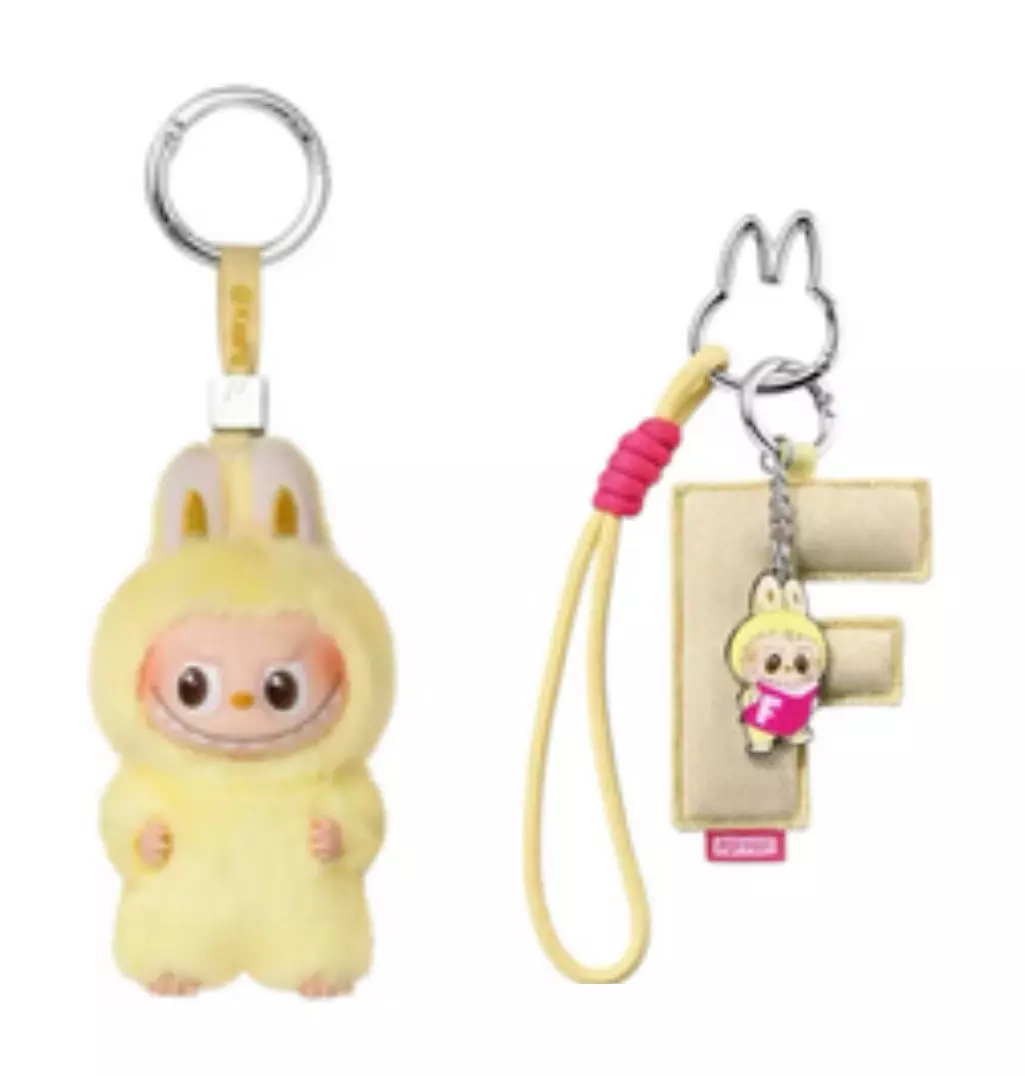 Pin for Love Letter F: Mini Labubu & Letter Authentic thumbnail