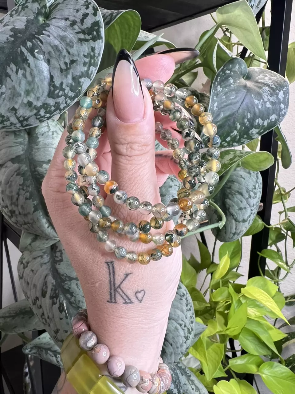 Moss Carnelian Agate 5mm thumbnail