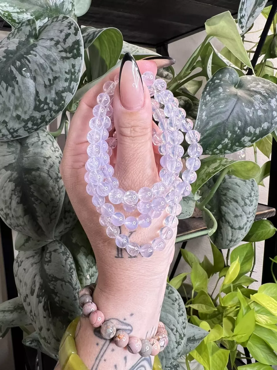 Lavender Moon Quartz 7mm thumbnail