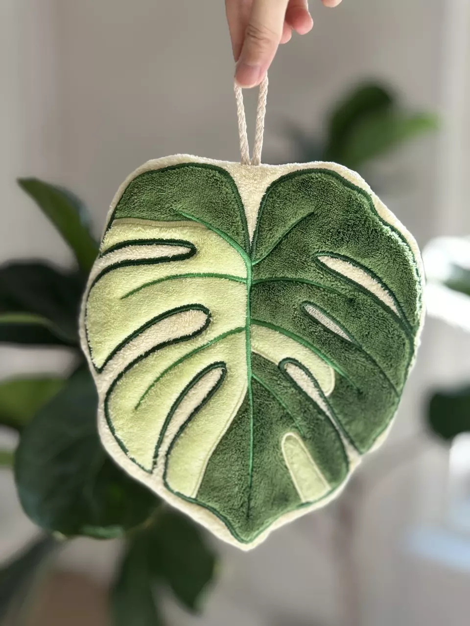 Monstera Albo Hand Towel thumbnail