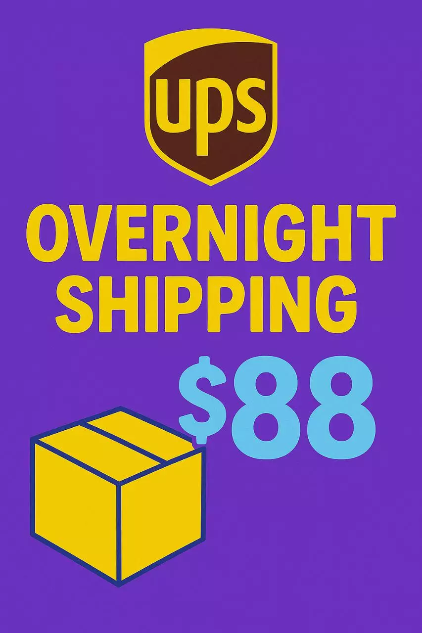 UPS overnight shipping thumbnail
