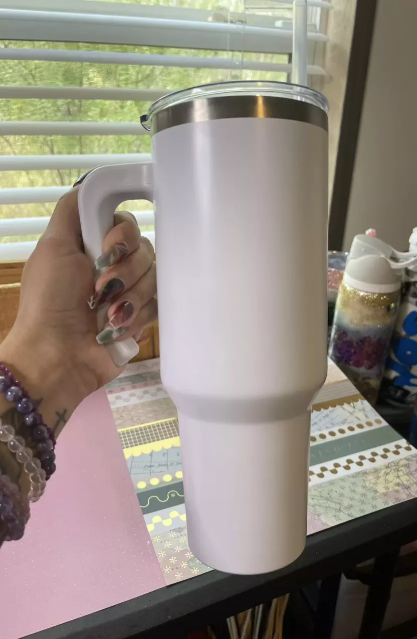 40 oz Customizable resin tumbler thumbnail