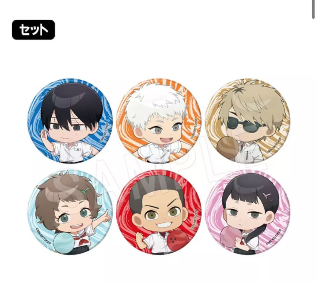 The Summer Hikaru Died Trading Mini Character Badge ROUND1 Collaboration Ver. thumbnail