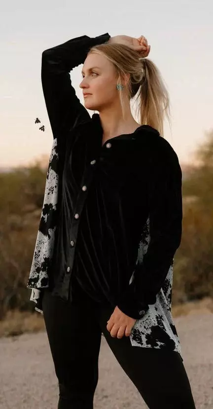 2FLYCO  CAPING IT COOL  LADIES TUNIC SHIRT NIP thumbnail