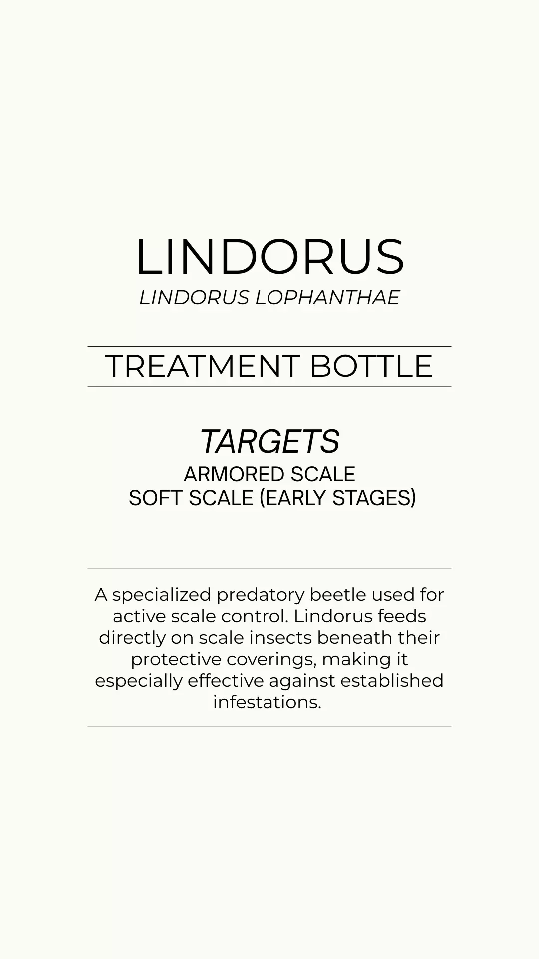 Lindorus - Armored Scale - Treatment thumbnail