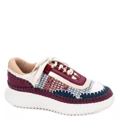 Adventure Awaits – Corkys Burgundy Multi Retro Sneaker (Sizes 7–11) thumbnail