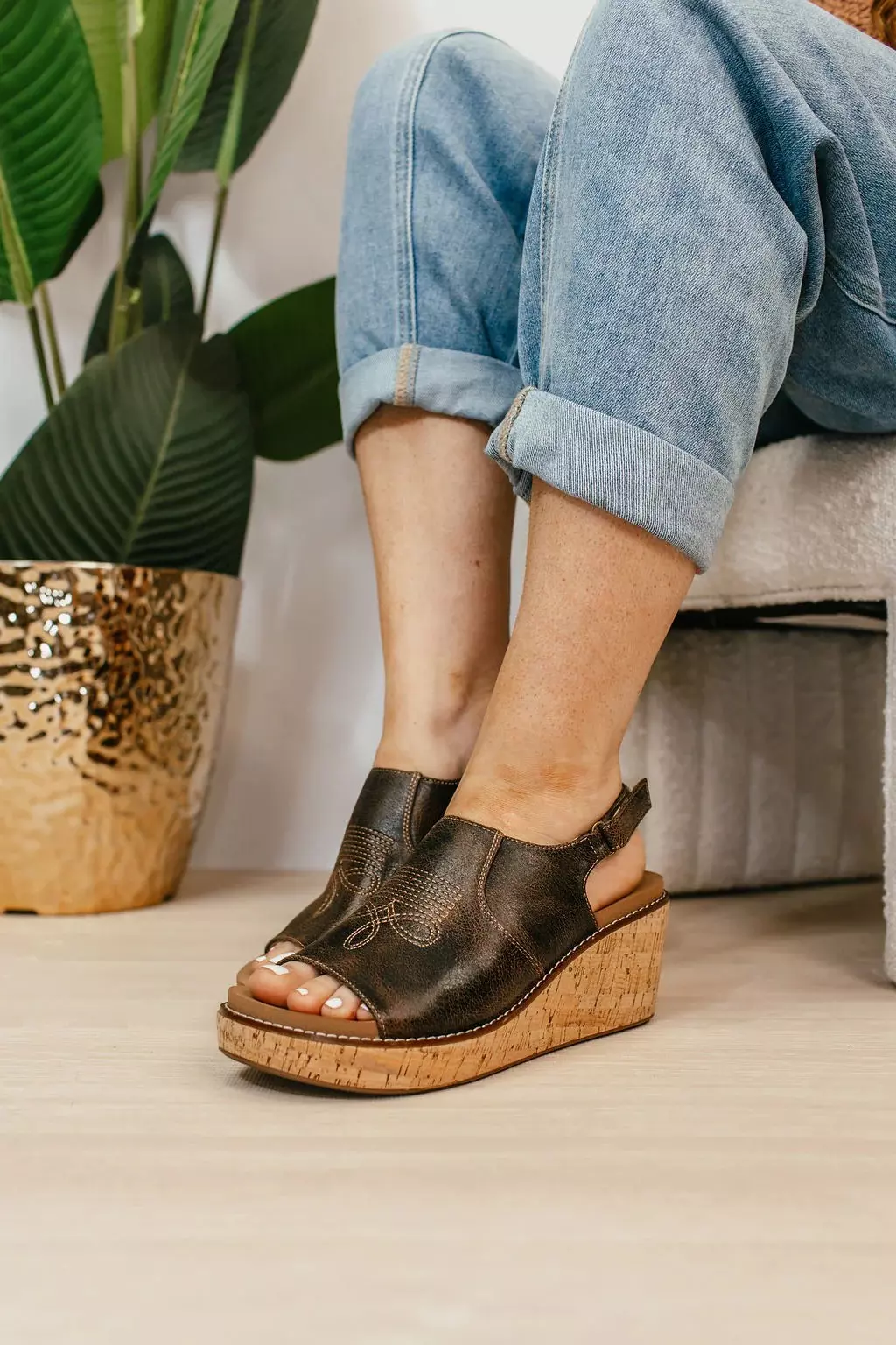 Most Wanted Wedge - Espresso Crinkle thumbnail