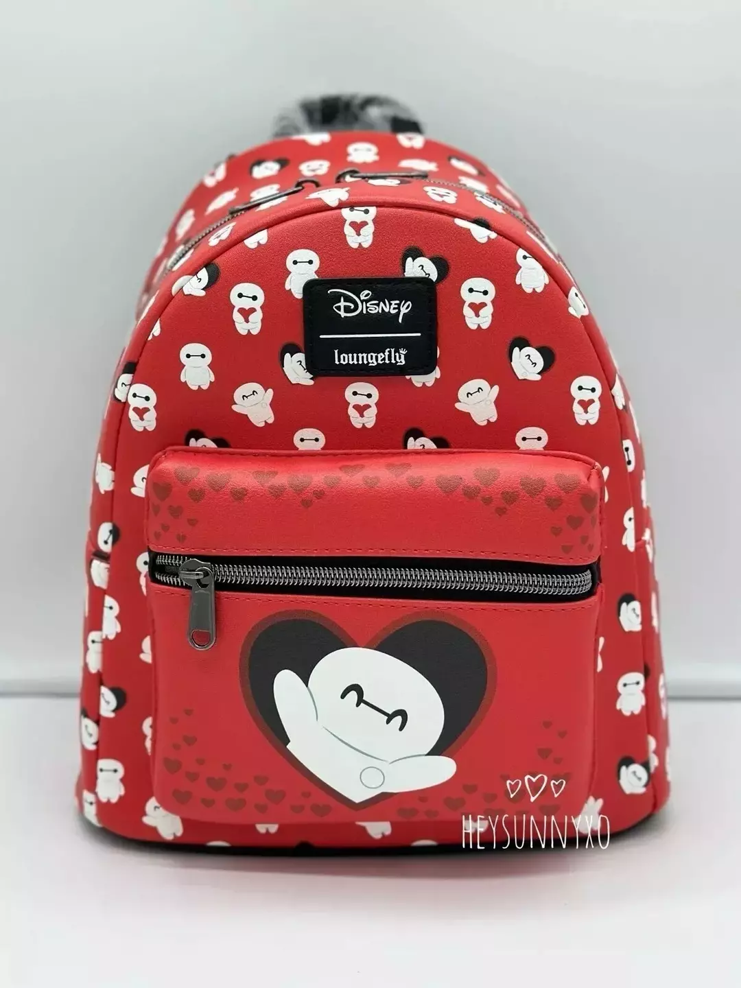 Loungefly Disney Big Hero 6 Baymax Allover Print Mini Backpack thumbnail