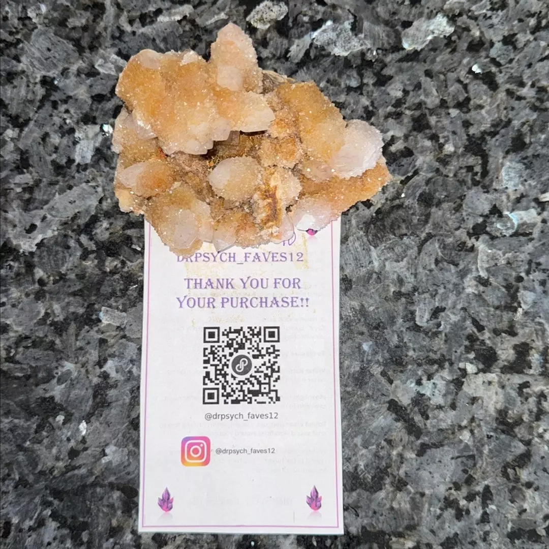 Spirit Cactus Pineapple Quartz Cluster thumbnail