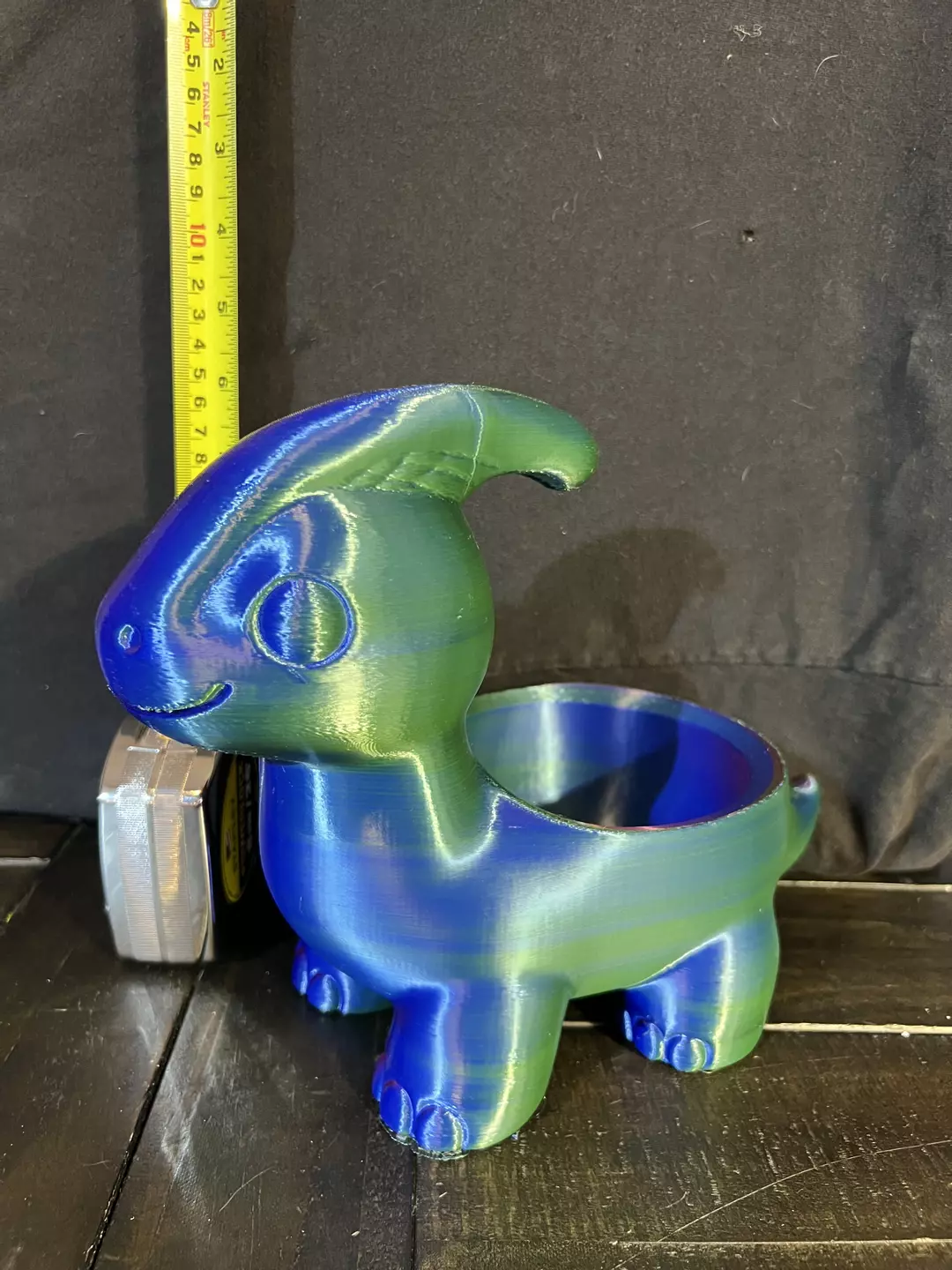 Colorful 3D-Printed Animal Pot for Home Decor thumbnail