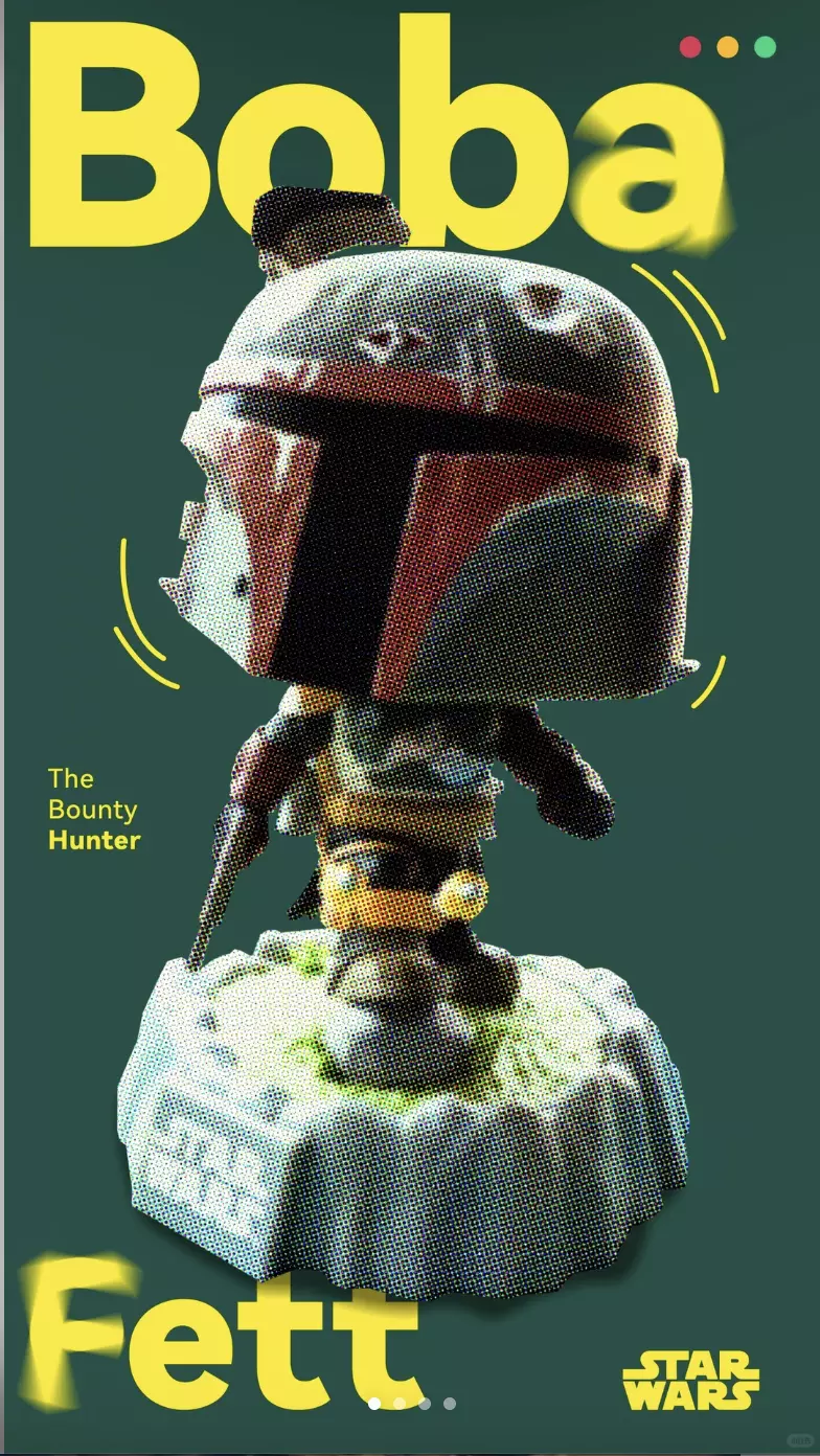 1Box Funkopop Star Wars 735 Boba Fett thumbnail