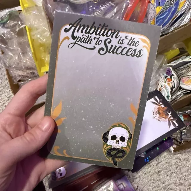 Ambition notepad thumbnail