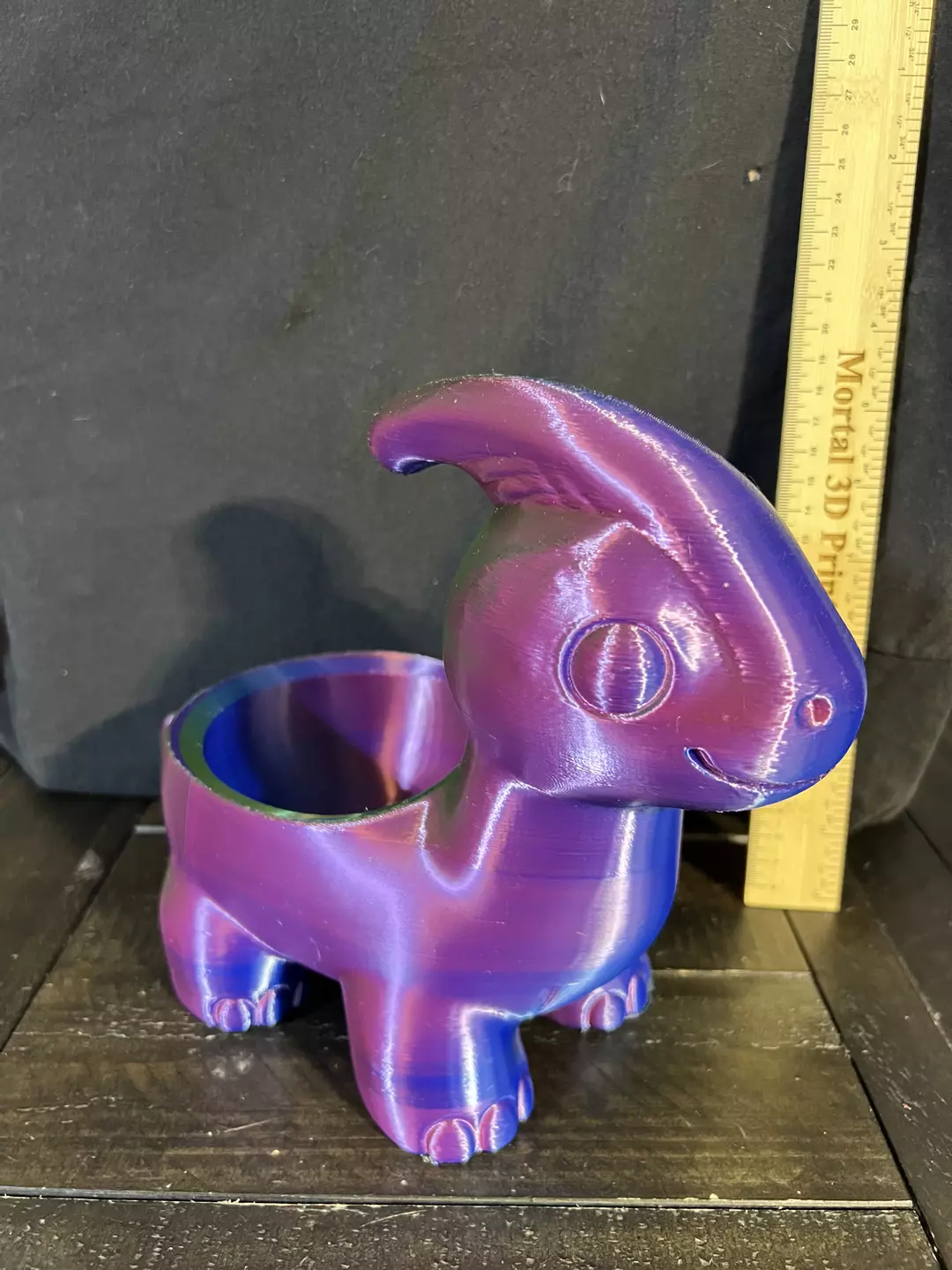Colorful 3D-Printed Animal Pot thumbnail
