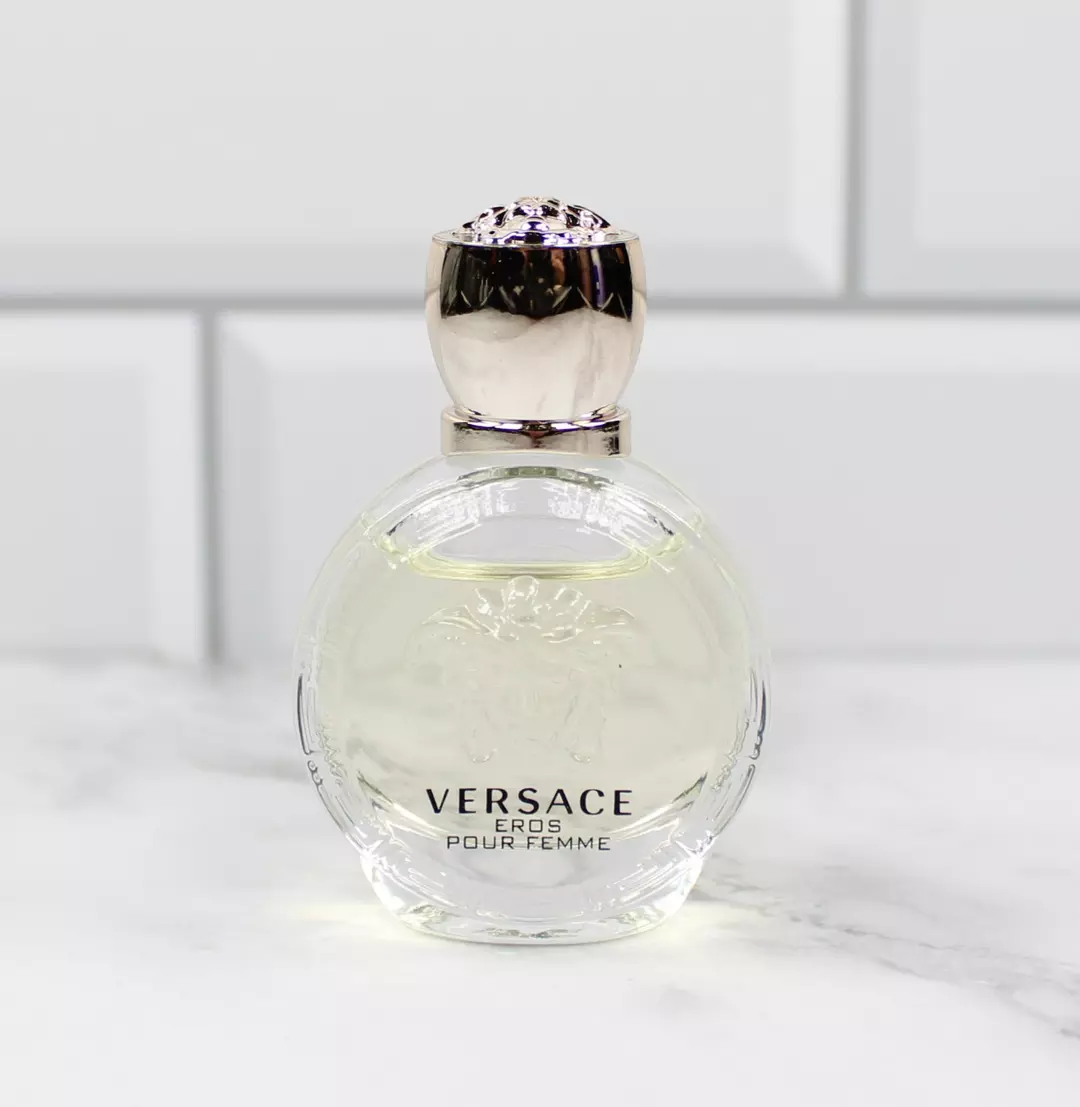 Versace Eros for Women 5ml Mini Eau de Parfum EDP Pour Femme Splash 0.17 oz NEW thumbnail