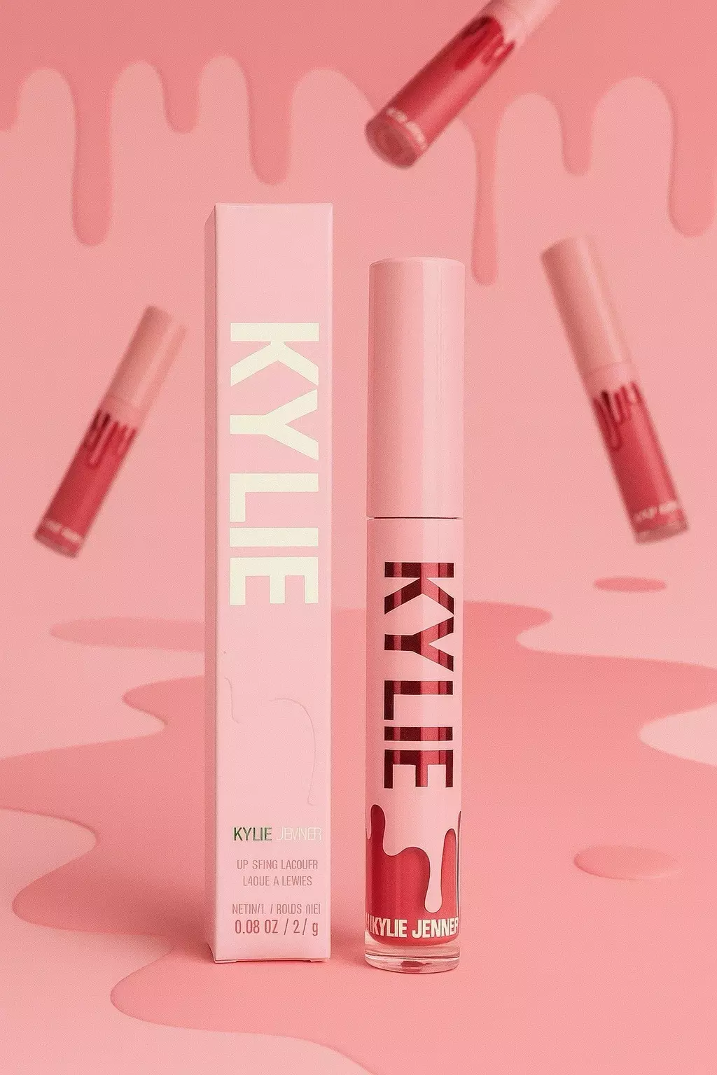 Kylie Jenner Cosmetics - 416 Don’t @ Me - Lip Shine Lacquer - 0.09 oz/ 2.7 g thumbnail