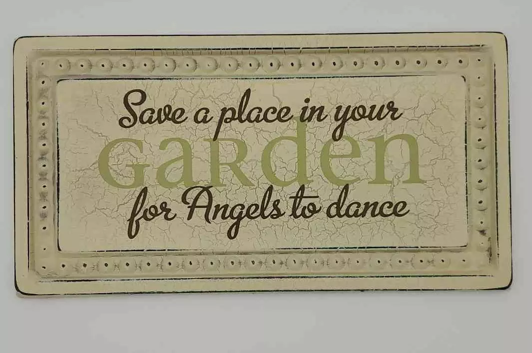 Garden Angels Metal Sign W/Kickout Stand thumbnail