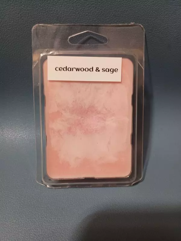 "Cedarwood & Sage" Scented Wax Melts Breakaway Tarts- Fragrance Wax Product thumbnail
