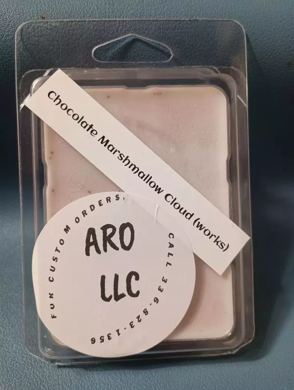 "Chocolate Marshmallow Cloud (works)" type Scented Wax Melts Tarts-Fragrance Wax thumbnail