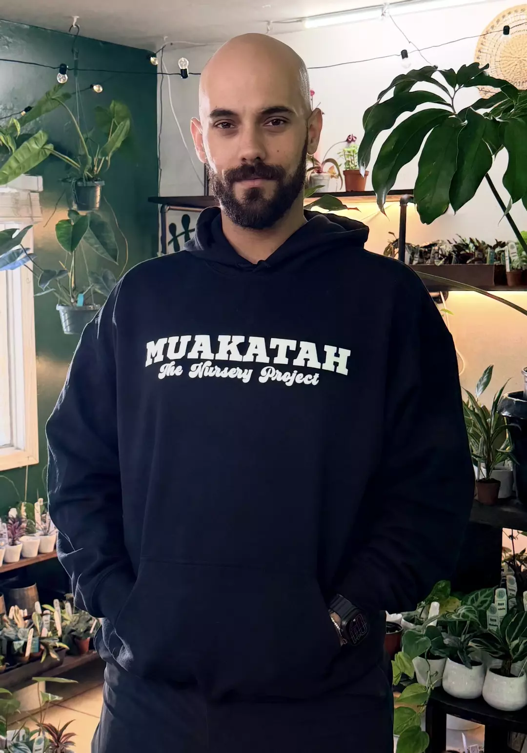 MUAKATAH Hoodie Black thumbnail