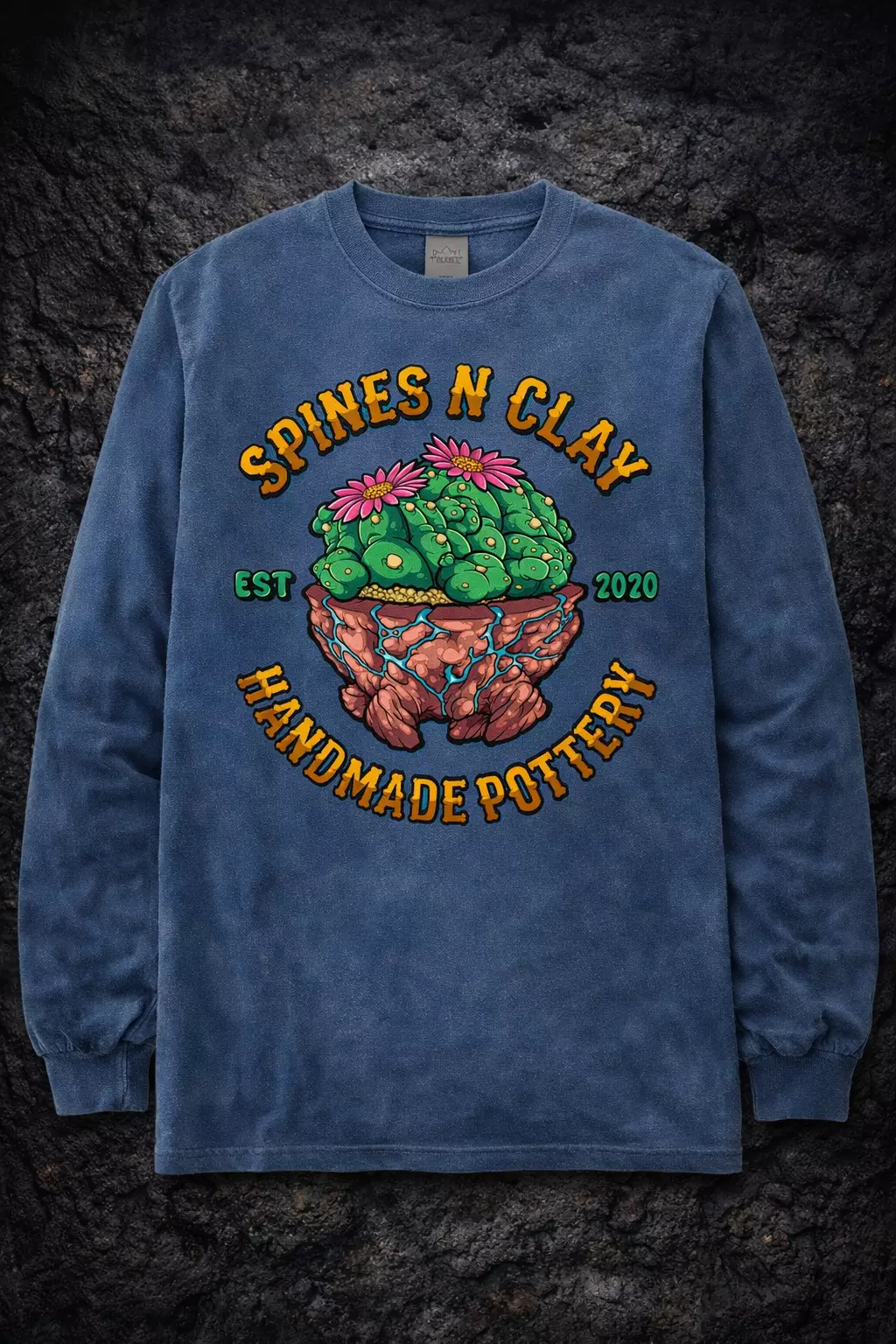 Long Sleeve T - Flowering Loph (Blue) thumbnail