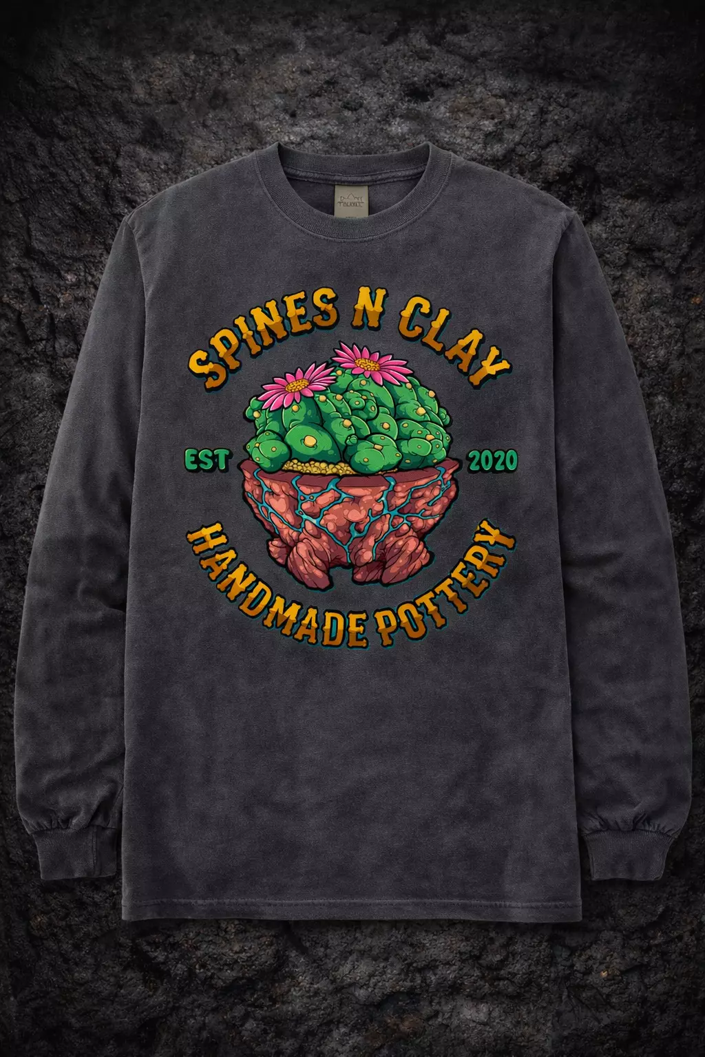 Long Sleeve T - Flowering Loph (Graphite) thumbnail
