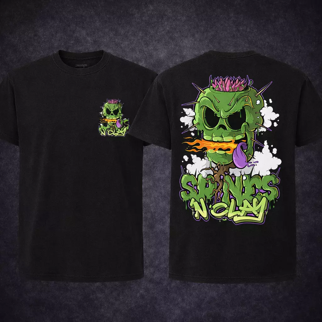 T-Shirt Enox – Tri Blend (Black) thumbnail