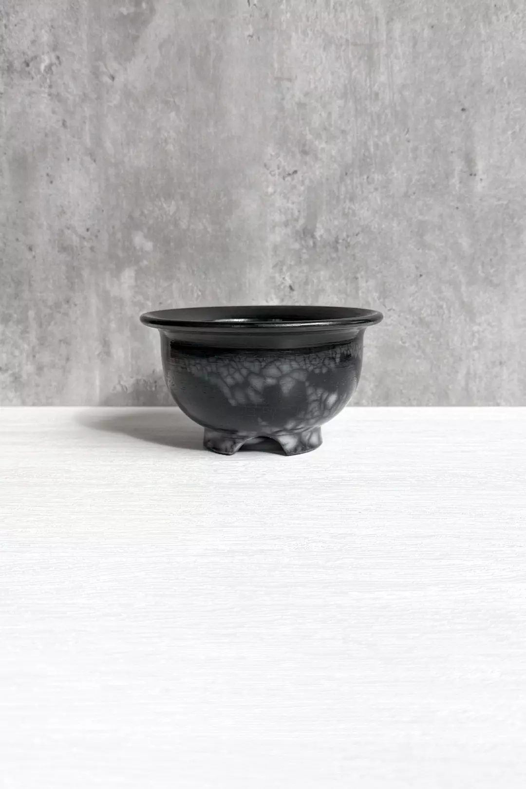 Naked Raku Planter - Interior: 4 1/4" W x 2 1/2" D thumbnail