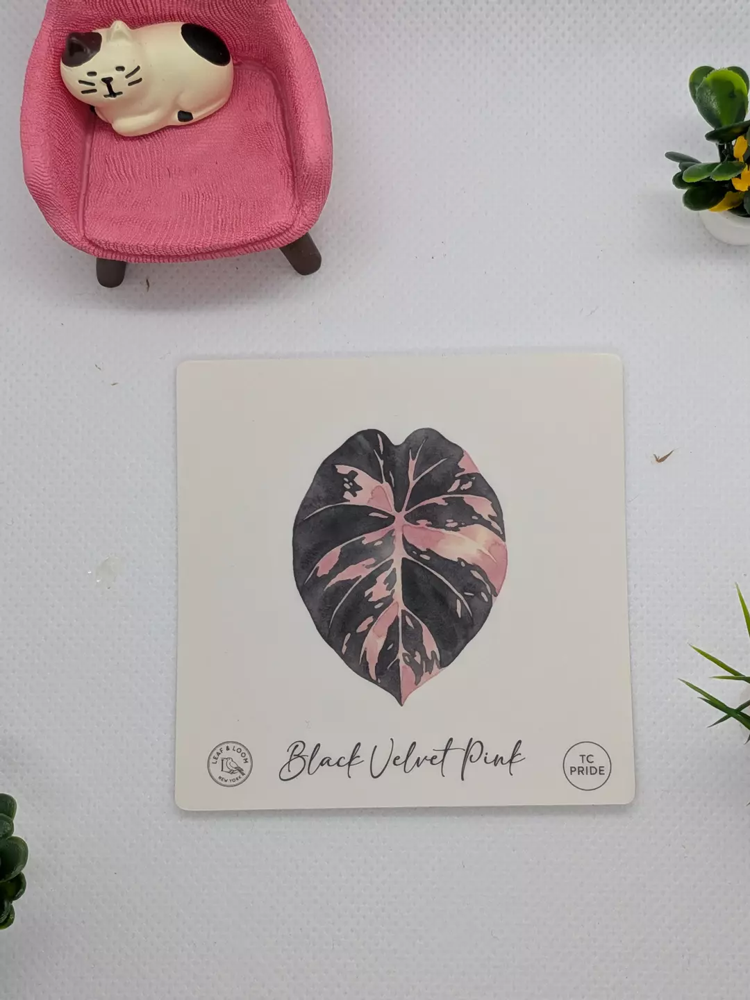 Bundle set of 10 art stickers + Leaf & Loom logo stickers thumbnail