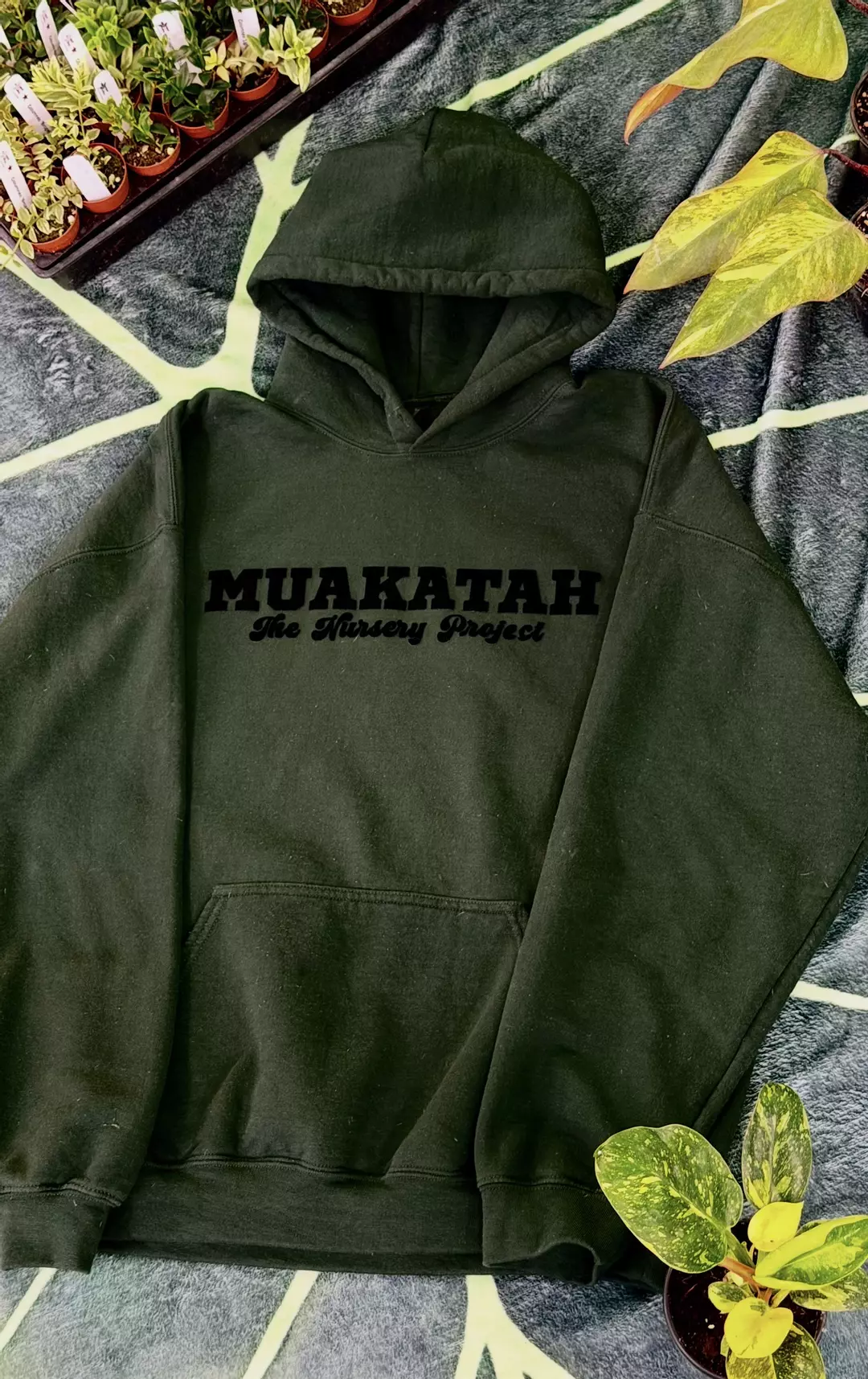 MUAKATAH Green Hoodie thumbnail