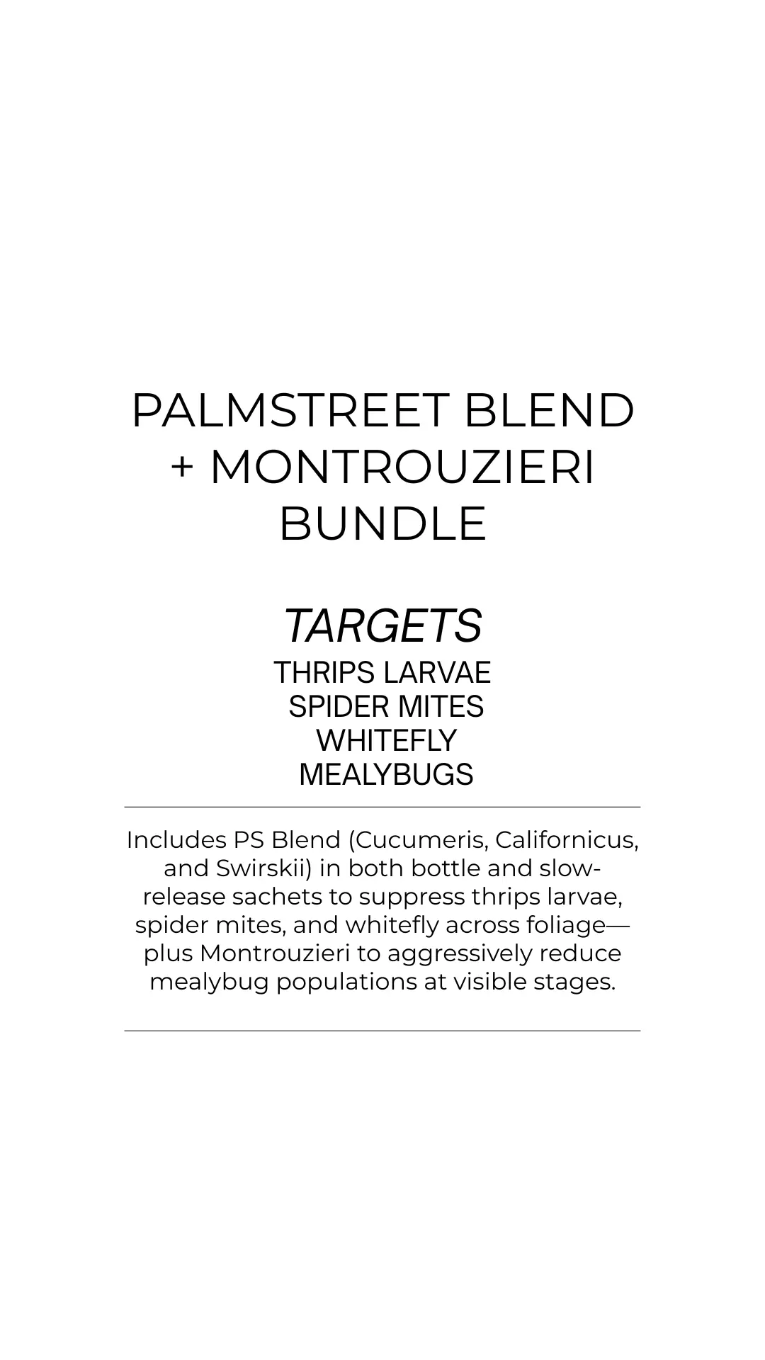 PalmStreet Blend + Montrouzieri Bundle thumbnail