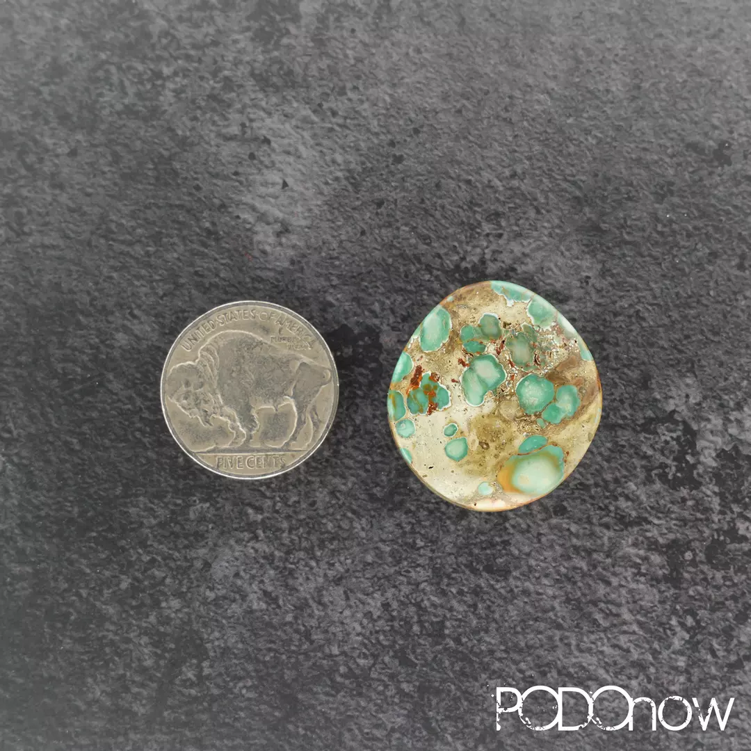 Candelaria Hills Variscite Cabochon 40ct thumbnail