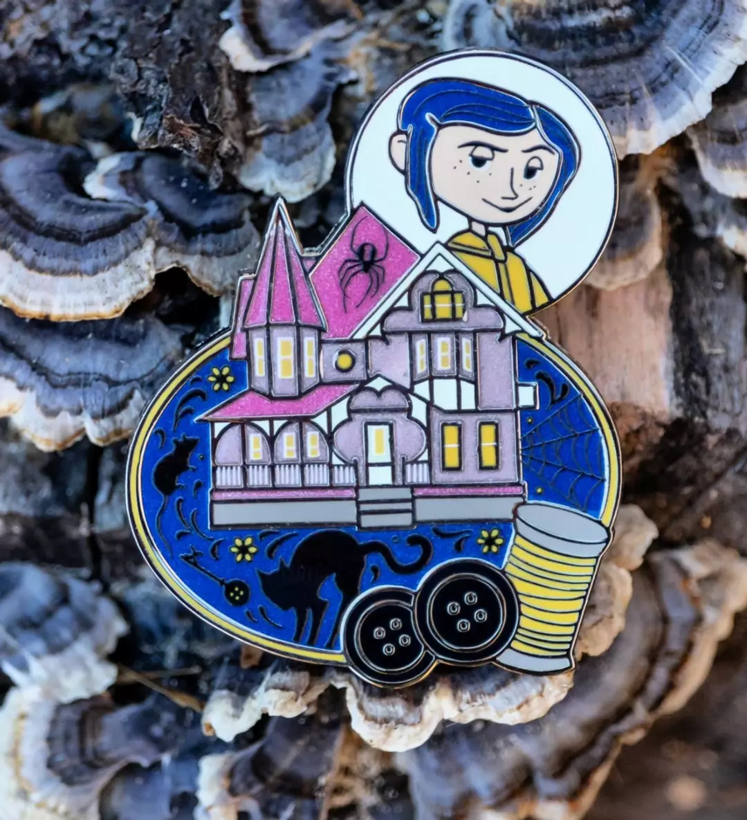 Large coraline pin thumbnail