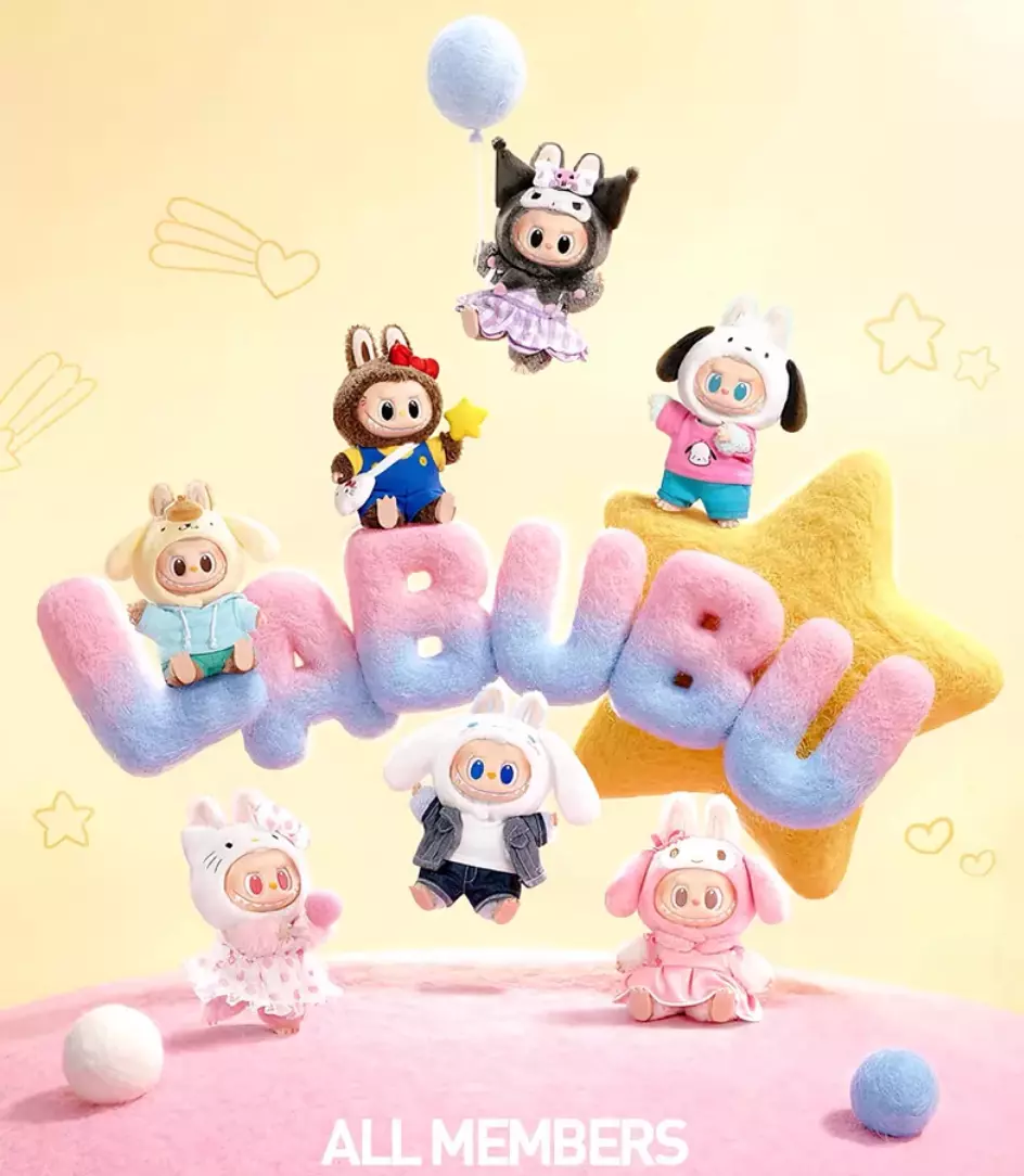 1Box Labubu x Sanrio series blindbox thumbnail