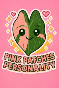 Pink Patches Personility Sticker thumbnail