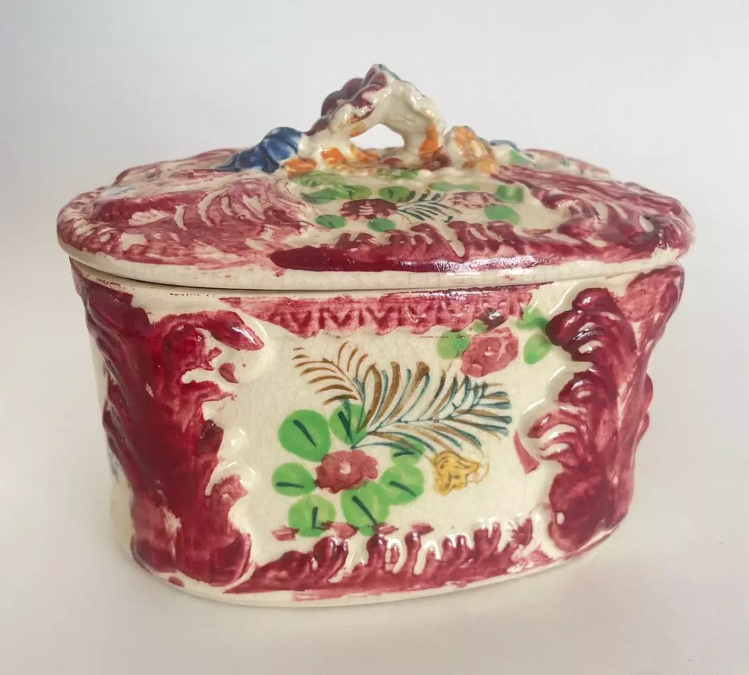 Japan Ceramic Handpainted Box thumbnail
