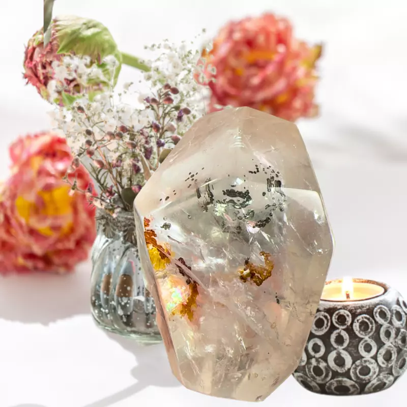 Quartz with Pyrite & Hematite Inclusions thumbnail