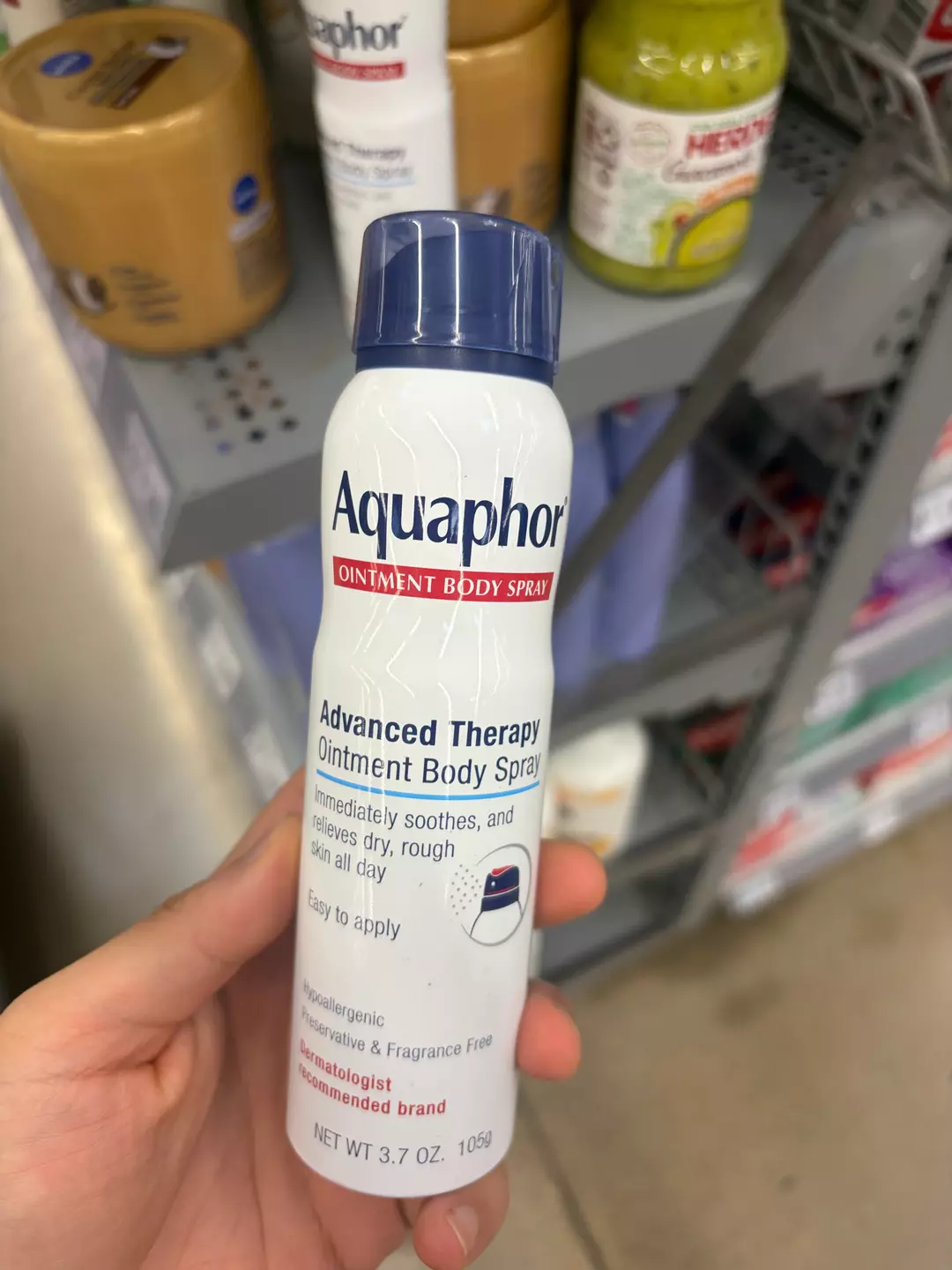Aquaphor Advanced Therapy Ointment Body Spray 3.7 oz thumbnail