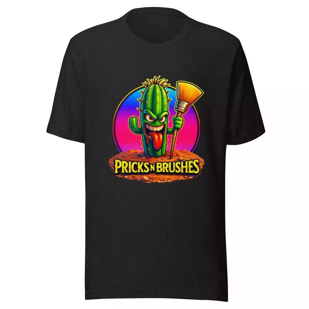 Pricks n Brushes Logo T-shirt thumbnail